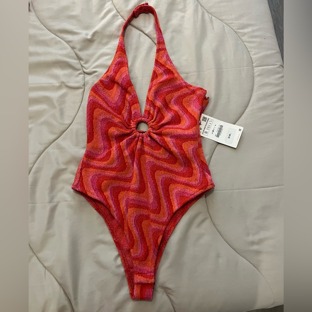 Zara halter bodysuit-NWT